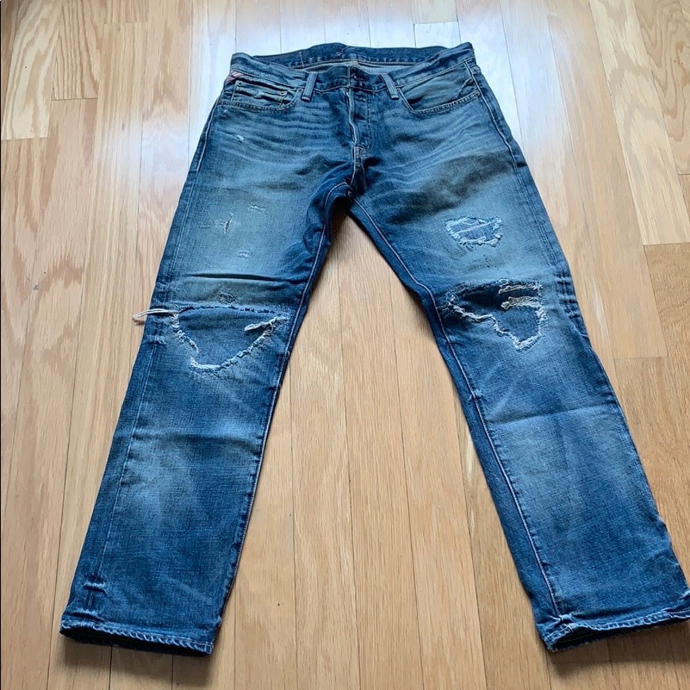Distressed Ralph Lauren Jeans